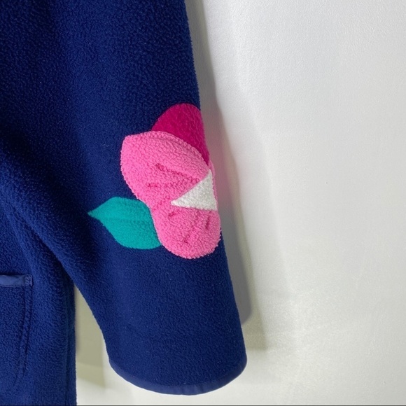 Vintage Fleece Uncommon Threads Flowers - Picture 3 of 9